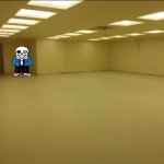 Part 3: i keep exploring, and i just relised this place was quite big. Im still got a feeling like being watched by something. | image tagged in backrooms,memes,funny,creepy,sans,undertale | made w/ Imgflip meme maker