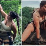 curvy Lara Croft