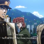 JoJo Kakyoin meme