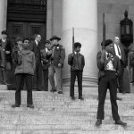 Black Panther Party with guns