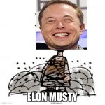 more elon musk jokes? yup! | ELON MUSTY | image tagged in pigpen,elon musk,elon musty | made w/ Imgflip meme maker
