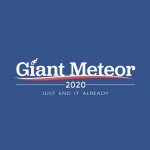 Giant meteor