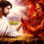 Jesus vs. Satan meme