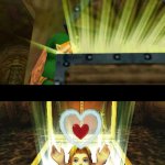 Link opening chest meme