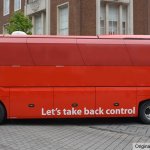 Brexit Bus Blank meme