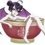 Corona-chan at the tub meme
