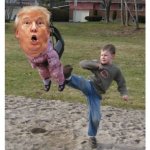 KICK TRUMP OUT and SWING