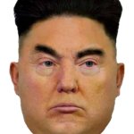 Kim Jong Trump sticker