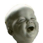 Laughing Baby sticker