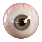 Eyeball sticker