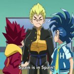 Spain is in spain