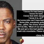 Chris Rock quote police brutality