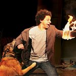 Eric Andre On fire