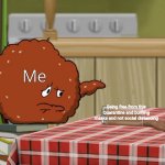 And that's on the governor | Me; Being free from this Quarantine and burning masks and not social distancing | image tagged in crying meatwad,athf,quarantine,coronavirus,memes | made w/ Imgflip meme maker