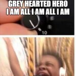 ShadowTheHedgehogThemeTurnItUp | BLACK HEARTED EVIL
GREY HEARTED HERO
I AM ALL I AM ALL I AM; ME | image tagged in turn it up | made w/ Imgflip meme maker