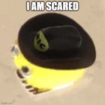 I am scared | I AM SCARED | image tagged in ric | made w/ Imgflip meme maker