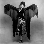 Stevie Nicks black & white