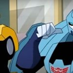 Blurr Introduces Himself To Bumblebee