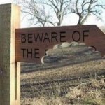 Beware Of The Sign-Eater