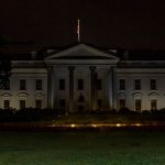 White House dark
