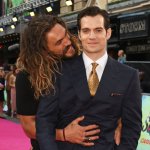 Jason Momoa Henry Cavill Hug