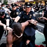 Cops Beat protester