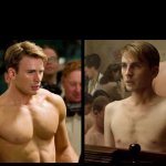 Steve Rogers After Before