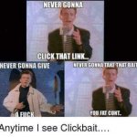 When I see a Clickbait...