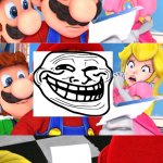 Super Mario blank paper (Trolling Edition) meme