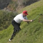 Trump golf | MARA; MARALAGO AGAIN | image tagged in trump golf | made w/ Imgflip meme maker