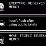Papyrus most people deserve mercy