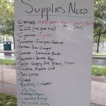 Chaz list of necessities