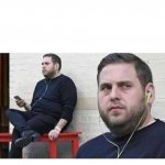 JONAH HILL EAR BUDS 2 PANEL