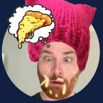 Man of s3x thinks of cheese pizza