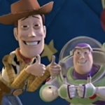 Woody & Buzz Lightyear Awkward Position