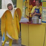 Banana Stand and Suit