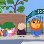 Peppa at the zoo