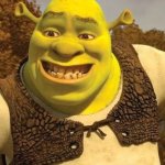 Smiling Shrek | OMG WE HAVE..... 7 FOLLOWERS! | image tagged in smiling shrek | made w/ Imgflip meme maker