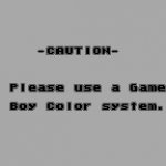 Game Boy Caution