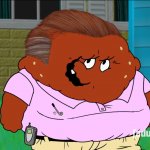 Meatwad dressed