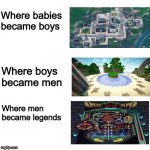 Landing on one of those green spaces with 12 stars and 600 coins from the wheel of wonder was the WORST FEELING EVER | Where babies became boys; Where boys became men; Where men became legends | image tagged in blank | made w/ Imgflip meme maker