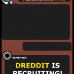 DREDDIT is recruiting! - rust