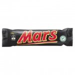 Flat Earther Mars bar meme