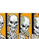 Thinking Skeleton meme