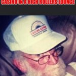 Busted | THAT LOOK YOU GET WHEN YOU CATCH SANTA AT THE CASINO IN A HIGH ROLLERS LOUNGE | image tagged in dafuq,santa,casino,busted | made w/ Imgflip meme maker