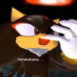 Shadow the Hedgehog laughs at your misery