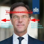 Rutte eindigt demonstratierecht