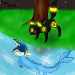 Umbreon vaporeon ship 5