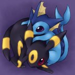 Umbreon vaporeon ship 6