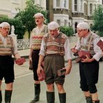 Monty Python members join peaceful protests